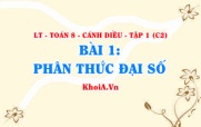 Khái niệm Phân thức đại số là gì, tính chất, ứng dụng của phân thức đại số? Toán 8 bài 1 c2cd1